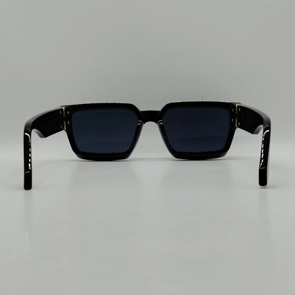 Authentic Louis Vuitton Sunglasses Z1165E Men's Black mn549-120825 - Picture 4 of 9